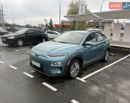 Зеленый Хендай Kona Electric, объемом двигателя 0 л и пробегом 94 тыс. км за 17700 $, фото 14 на Automoto.ua
