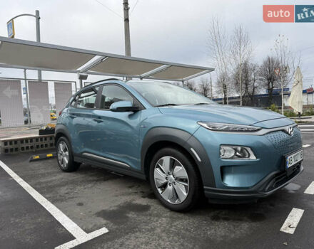 Зеленый Хендай Kona Electric, объемом двигателя 0 л и пробегом 94 тыс. км за 17700 $, фото 4 на Automoto.ua