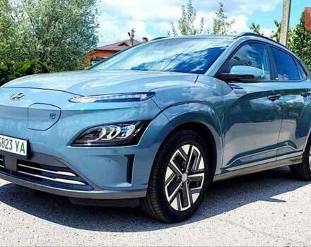 Зеленый Хендай Kona Electric, объемом двигателя 0 л и пробегом 16 тыс. км за 19500 $, фото 2 на Automoto.ua