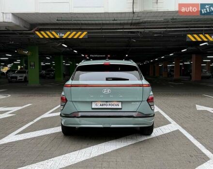 Зеленый Хендай Kona Electric, объемом двигателя 0 л и пробегом 10 тыс. км за 27990 $, фото 5 на Automoto.ua