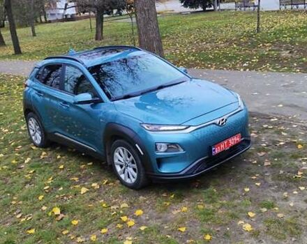 Зелений Хендай Kona Electric, об'ємом двигуна 0 л та пробігом 120 тис. км за 17800 $, фото 1 на Automoto.ua