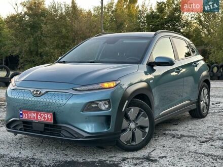 Зеленый Хендай Kona Electric, объемом двигателя 0 л и пробегом 119 тыс. км за 16900 $, фото 1 на Automoto.ua