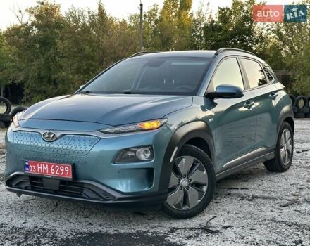 Зеленый Хендай Kona Electric, объемом двигателя 0 л и пробегом 119 тыс. км за 16900 $, фото 1 на Automoto.ua