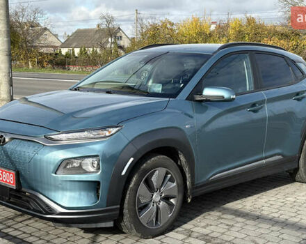 Зелений Хендай Kona Electric, об'ємом двигуна 0 л та пробігом 154 тис. км за 16500 $, фото 1 на Automoto.ua