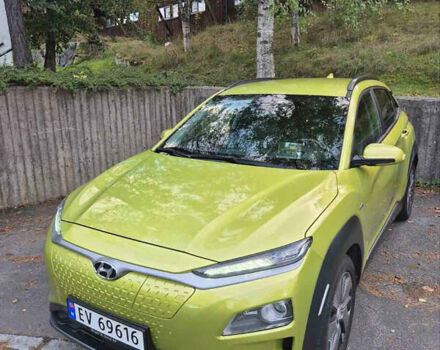 Зеленый Хендай Kona Electric, объемом двигателя 0 л и пробегом 118 тыс. км за 17900 $, фото 1 на Automoto.ua