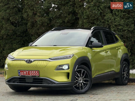 Зеленый Хендай Kona Electric, объемом двигателя 0 л и пробегом 103 тыс. км за 17300 $, фото 1 на Automoto.ua