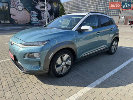 Зелений Хендай Kona Electric, об'ємом двигуна 0 л та пробігом 150 тис. км за 16600 $, фото 1 на Automoto.ua
