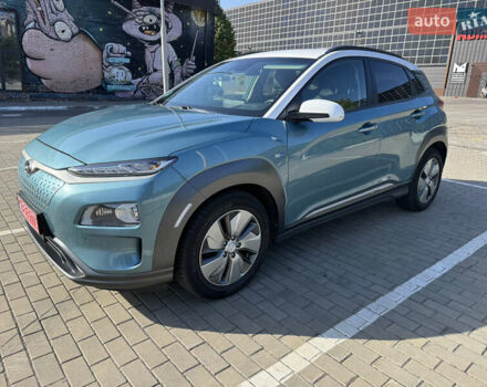 Зелений Хендай Kona Electric, об'ємом двигуна 0 л та пробігом 150 тис. км за 16600 $, фото 1 на Automoto.ua