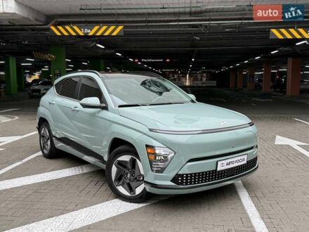 Зеленый Хендай Kona Electric, объемом двигателя 0 л и пробегом 10 тыс. км за 27990 $, фото 1 на Automoto.ua