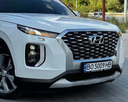 Белый Хендай Palisade, объемом двигателя 2.2 л и пробегом 95 тыс. км за 41499 $, фото 10 на Automoto.ua