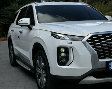 Белый Хендай Palisade, объемом двигателя 2.2 л и пробегом 95 тыс. км за 41499 $, фото 50 на Automoto.ua