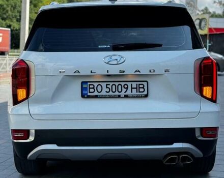 Белый Хендай Palisade, объемом двигателя 2.2 л и пробегом 95 тыс. км за 41499 $, фото 5 на Automoto.ua