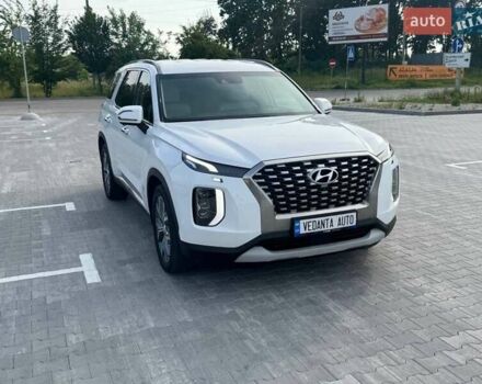 Белый Хендай Palisade, объемом двигателя 2.2 л и пробегом 56 тыс. км за 38900 $, фото 2 на Automoto.ua