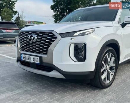 Белый Хендай Palisade, объемом двигателя 2.2 л и пробегом 56 тыс. км за 38900 $, фото 3 на Automoto.ua