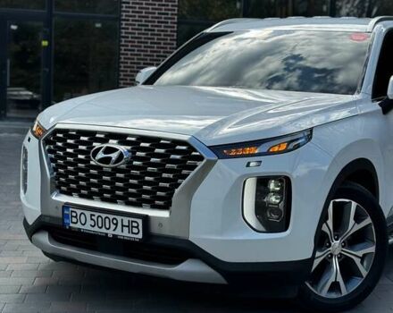 Белый Хендай Palisade, объемом двигателя 2.2 л и пробегом 95 тыс. км за 41499 $, фото 7 на Automoto.ua