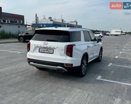 Белый Хендай Palisade, объемом двигателя 2.2 л и пробегом 56 тыс. км за 38900 $, фото 4 на Automoto.ua