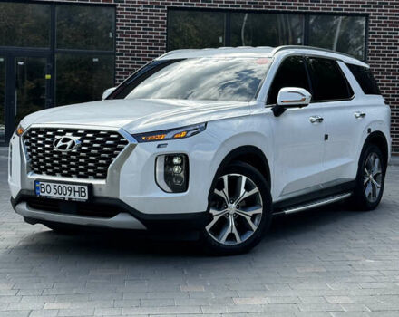 Белый Хендай Palisade, объемом двигателя 2.2 л и пробегом 95 тыс. км за 41499 $, фото 8 на Automoto.ua