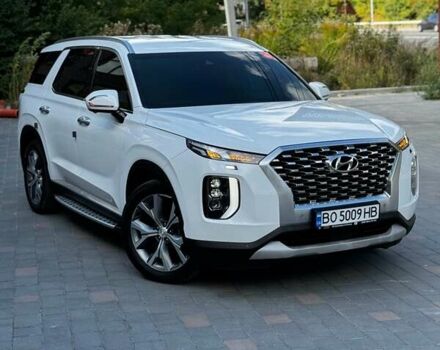 Белый Хендай Palisade, объемом двигателя 2.2 л и пробегом 95 тыс. км за 41499 $, фото 9 на Automoto.ua