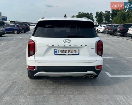 Белый Хендай Palisade, объемом двигателя 2.2 л и пробегом 56 тыс. км за 38900 $, фото 5 на Automoto.ua