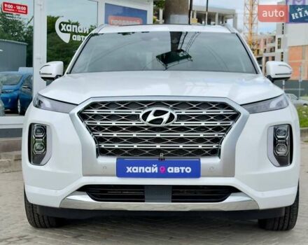 Белый Хендай Palisade, объемом двигателя 3.78 л и пробегом 21 тыс. км за 40000 $, фото 1 на Automoto.ua