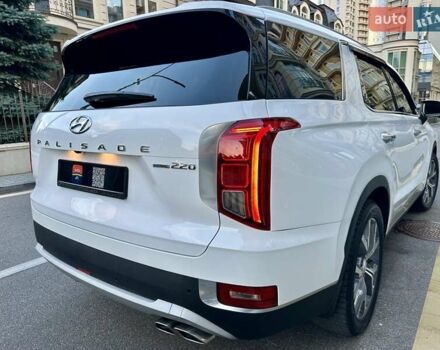 Белый Хендай Palisade, объемом двигателя 2.2 л и пробегом 58 тыс. км за 39000 $, фото 10 на Automoto.ua