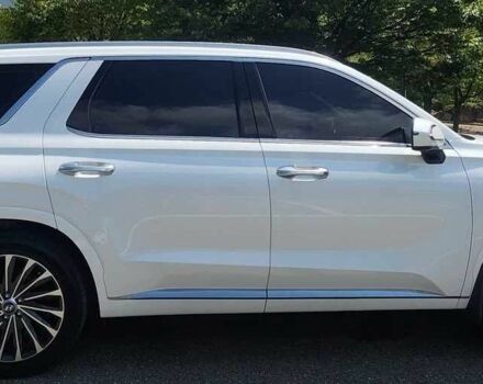 Белый Хендай Palisade, объемом двигателя 2.2 л и пробегом 56 тыс. км за 33500 $, фото 1 на Automoto.ua