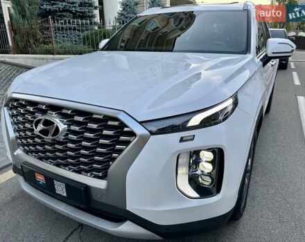 Белый Хендай Palisade, объемом двигателя 2.2 л и пробегом 58 тыс. км за 39000 $, фото 2 на Automoto.ua