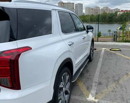 Белый Хендай Palisade, объемом двигателя 2.2 л и пробегом 99 тыс. км за 33500 $, фото 7 на Automoto.ua