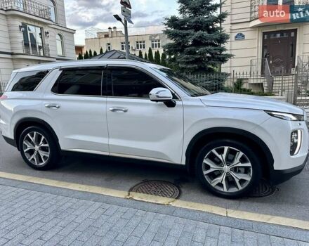 Белый Хендай Palisade, объемом двигателя 2.2 л и пробегом 58 тыс. км за 39000 $, фото 9 на Automoto.ua