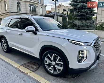 Белый Хендай Palisade, объемом двигателя 2.2 л и пробегом 58 тыс. км за 39000 $, фото 8 на Automoto.ua