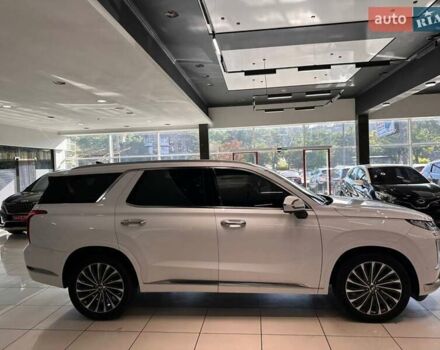 Белый Хендай Palisade, объемом двигателя 2.2 л и пробегом 33 тыс. км за 53900 $, фото 3 на Automoto.ua