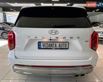 Белый Хендай Palisade, объемом двигателя 2.2 л и пробегом 33 тыс. км за 53900 $, фото 6 на Automoto.ua