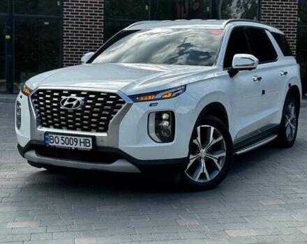 Білий Хендай Palisade, об'ємом двигуна 2.2 л та пробігом 95 тис. км за 41499 $, фото 1 на Automoto.ua