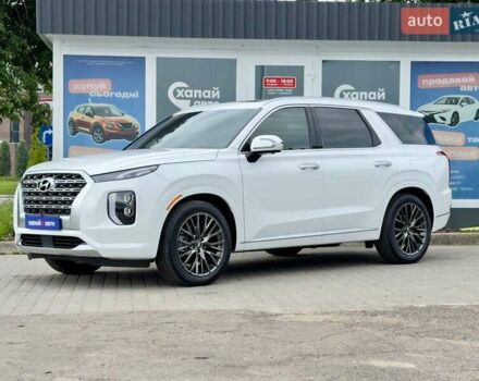 Белый Хендай Palisade, объемом двигателя 3.78 л и пробегом 21 тыс. км за 40000 $, фото 1 на Automoto.ua