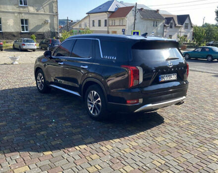 Черный Хендай Palisade, объемом двигателя 2.2 л и пробегом 125 тыс. км за 37900 $, фото 9 на Automoto.ua