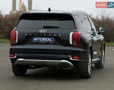 Черный Хендай Palisade, объемом двигателя 3.78 л и пробегом 121 тыс. км за 26900 $, фото 19 на Automoto.ua