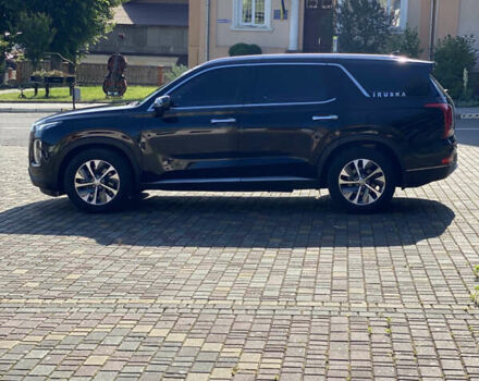 Черный Хендай Palisade, объемом двигателя 2.2 л и пробегом 125 тыс. км за 37900 $, фото 2 на Automoto.ua