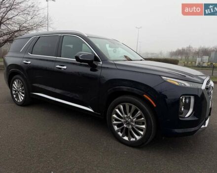 Черный Хендай Palisade, объемом двигателя 3.78 л и пробегом 121 тыс. км за 26900 $, фото 17 на Automoto.ua