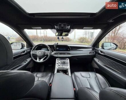 Черный Хендай Palisade, объемом двигателя 3.78 л и пробегом 121 тыс. км за 26900 $, фото 57 на Automoto.ua