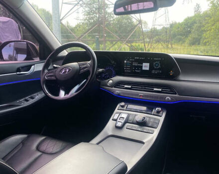 Черный Хендай Palisade, объемом двигателя 2.2 л и пробегом 125 тыс. км за 37900 $, фото 11 на Automoto.ua