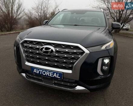 Черный Хендай Palisade, объемом двигателя 3.78 л и пробегом 121 тыс. км за 26900 $, фото 14 на Automoto.ua