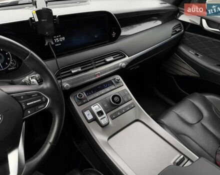 Черный Хендай Palisade, объемом двигателя 3.78 л и пробегом 121 тыс. км за 26900 $, фото 66 на Automoto.ua