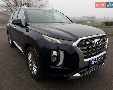 Черный Хендай Palisade, объемом двигателя 3.78 л и пробегом 121 тыс. км за 26900 $, фото 16 на Automoto.ua