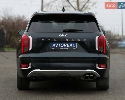 Черный Хендай Palisade, объемом двигателя 3.78 л и пробегом 121 тыс. км за 26900 $, фото 20 на Automoto.ua