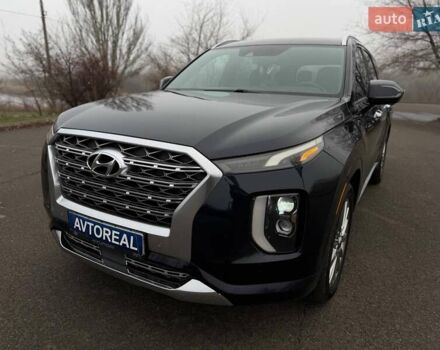 Черный Хендай Palisade, объемом двигателя 3.78 л и пробегом 121 тыс. км за 26900 $, фото 13 на Automoto.ua