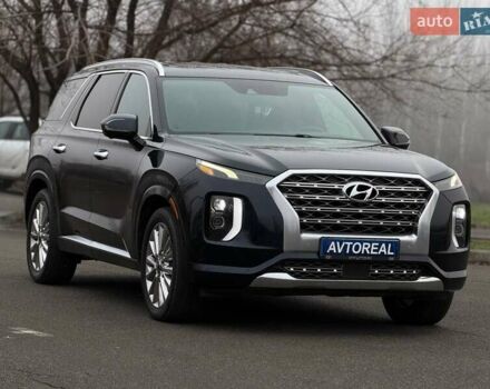 Черный Хендай Palisade, объемом двигателя 3.78 л и пробегом 121 тыс. км за 26900 $, фото 9 на Automoto.ua