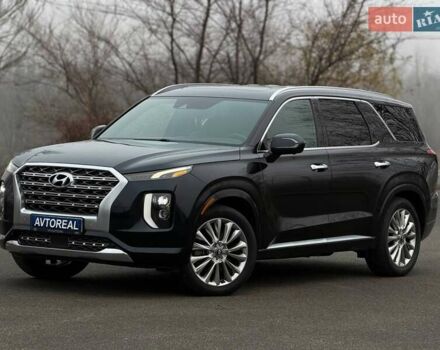 Черный Хендай Palisade, объемом двигателя 3.78 л и пробегом 121 тыс. км за 26900 $, фото 1 на Automoto.ua