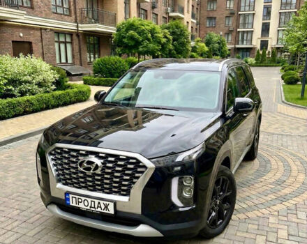 Черный Хендай Palisade, объемом двигателя 3.8 л и пробегом 140 тыс. км за 22900 $, фото 2 на Automoto.ua