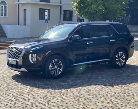 Черный Хендай Palisade, объемом двигателя 2.2 л и пробегом 125 тыс. км за 37900 $, фото 1 на Automoto.ua