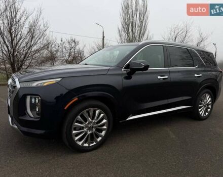 Черный Хендай Palisade, объемом двигателя 3.78 л и пробегом 121 тыс. км за 26900 $, фото 10 на Automoto.ua